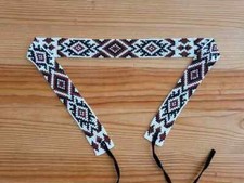 Beaded Hat Band Native American Style Handmade hatband