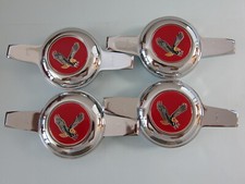 Lowrider Hydraulics 2 Bar Knock Offs Chrome Red Chips For Wire Wheel