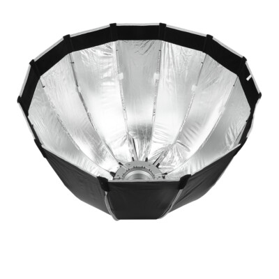 SL-70S 70 CM Quick Install Flipped Studio Flash Softbox Bowens Mount mit Gitter