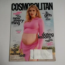 Cosmopolitan Magazine December January 2020 2021 Emma Roberts