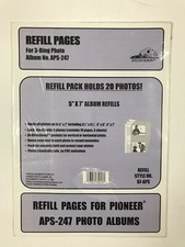 Pioneer Refill Pages For 3 Ring Photo 5  x7  Album Refills