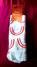 Ladies Girls Rainbow Welly Socks Size 4/8 WOMEN 