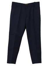 Vintage J C Penney Big Mac Mens Work Pants 44x31 Regular Fit blue flat front