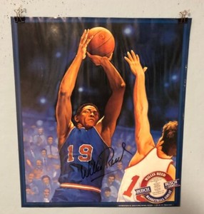 willis reed auto nba カード willis reed legendary auto nba カード