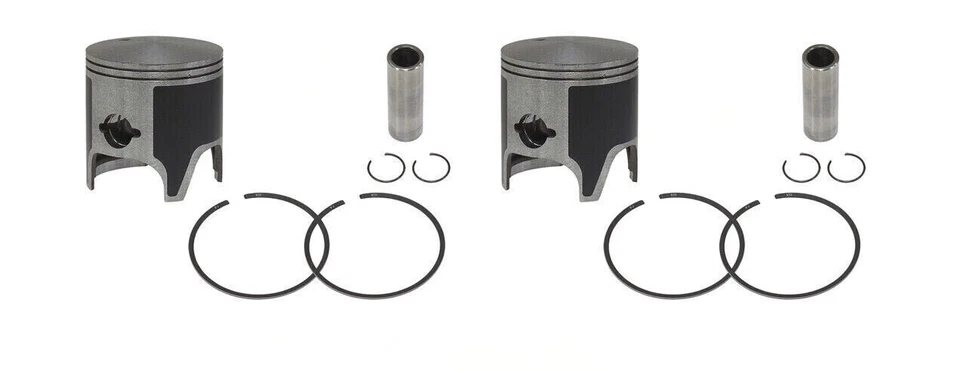Yamaha Venture SPI Piston Kits 72mm Std Stock Bore XL GT 1992 1993 1994 485cc - Image 3 of 4