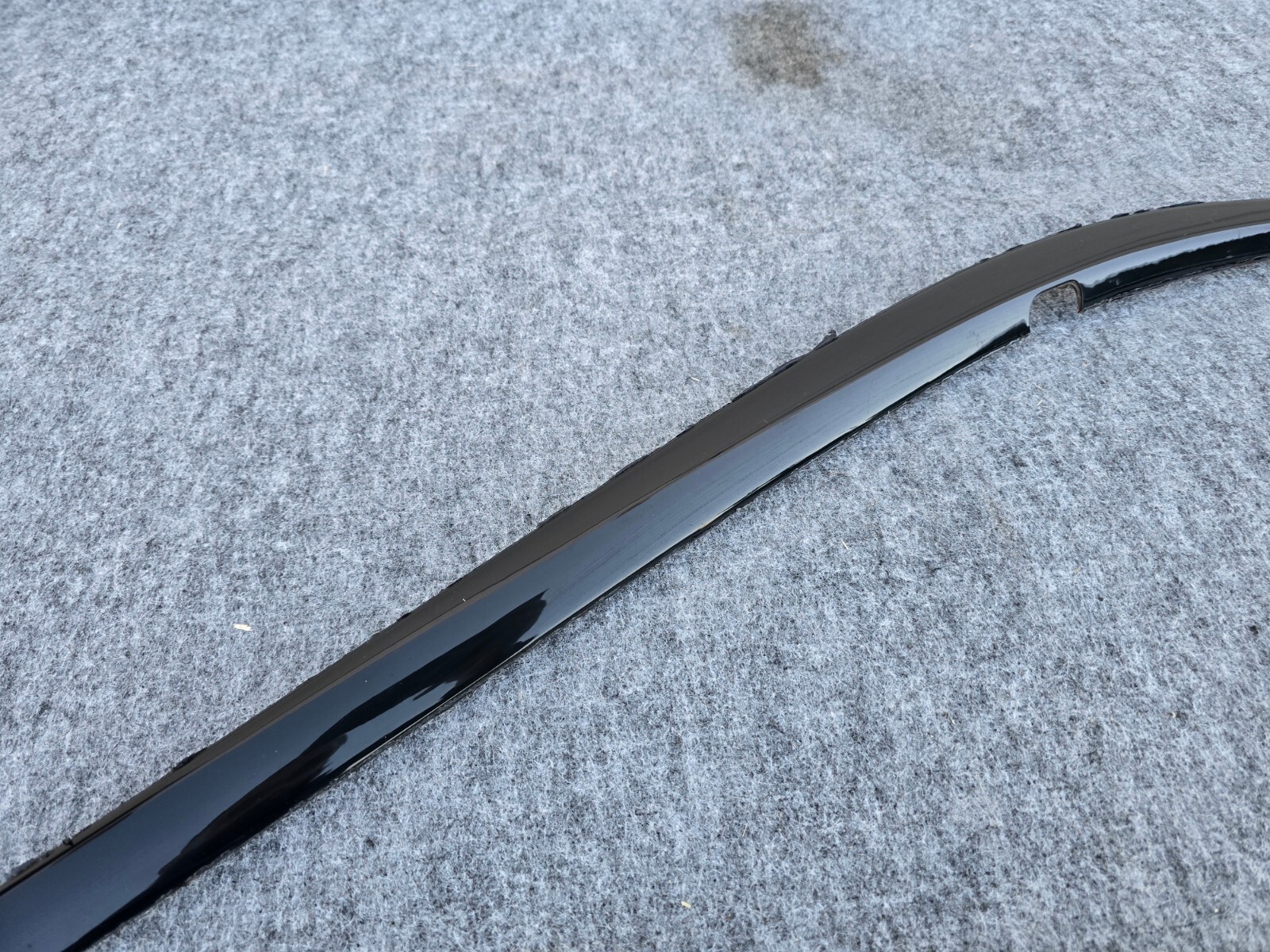FRONT LEFT DOOR WOOD TRIM ASSEMBLY 58k 08-19 MASERATI GRANTURISMO 4.2L M145