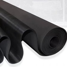 17 5ft Large Garage Rubber Floor Mats Trailer Mat for Under Car Warehouse Shop