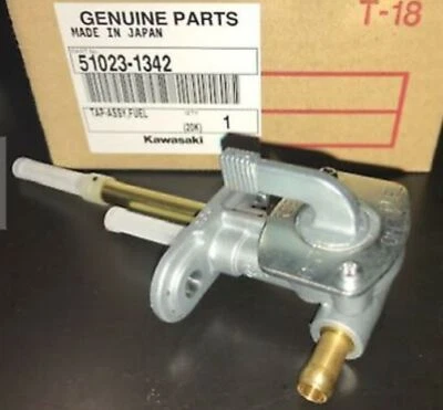 Kawasaki KLX110 02-15 Suzuki DRZ110 Fuel Tap Petcock 51023-1342 OEM Part Genuine - Photo 1/4