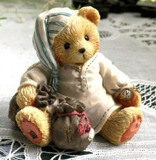 CHERISHED TEDDIES - A CHRISTMAS CAROL - EBEARNEZER SCROOGE - BAH HUMBUG