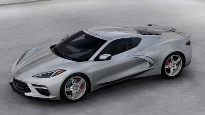 2020 Corvette Stingray Blade Silver Metallic | 24X36 inch poster 