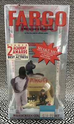 FARGO Collector's Edition Movie with Limited Series Snow Globe Car Wreck 