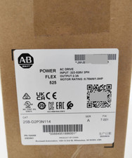 Allen-Bradley 25B-D2P3N114 PowerFlex 525 0.75kW 1Hp AC Drive 25BD2P3N114 NEW