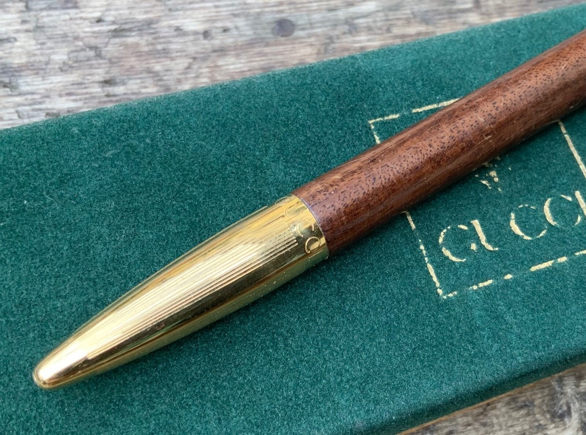 アンティーク　GUCCI ボールペン 楽天市場】GUCCI グッチ シェリーライン ツイスト式 ボールペン