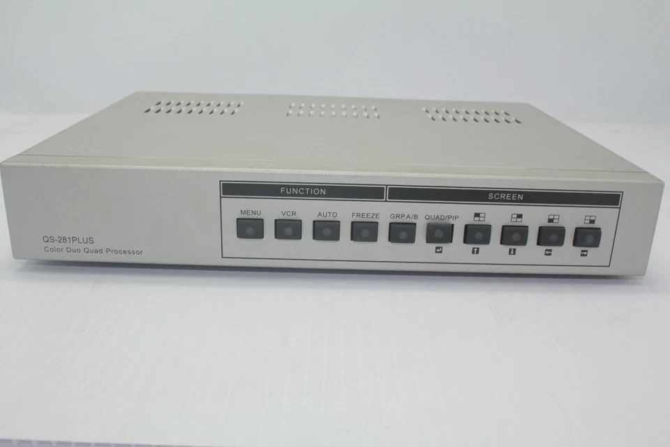 QS-281PLUS Color Duo Quad Processor 12VDC 10W FOR PARTS ONLY ( NOT TESTED) - Image 2 of 4