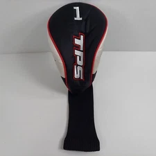 PowerBilt TPS Blackout #1 Golf Club Driver Wood Head Cover Black Red White