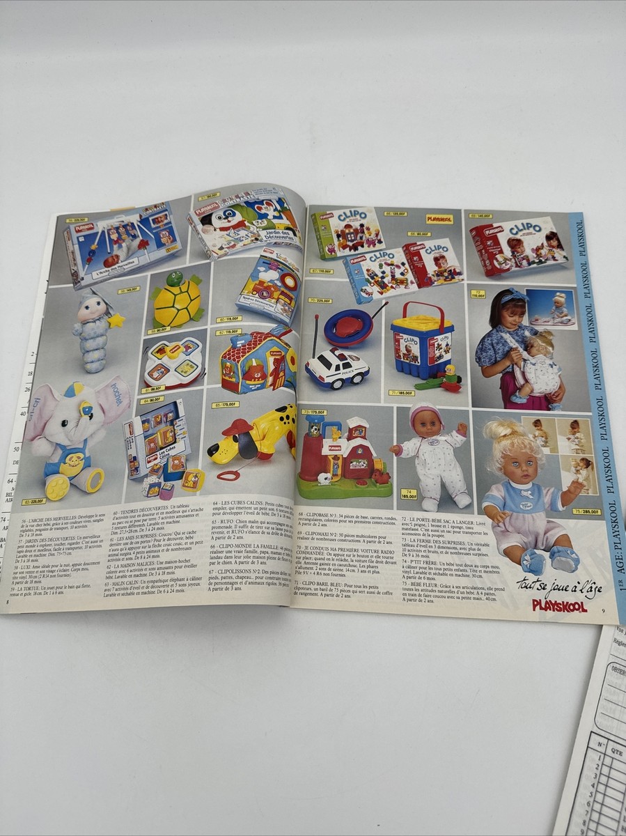 Catalogue De Jouets De Noël 1992 - édition Professionnelle, Vintage, Collection
