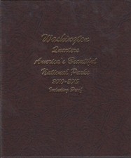 US National Parks Quarters Dansco Coin Album w/ Proofs, 2010-2015 Model 8146