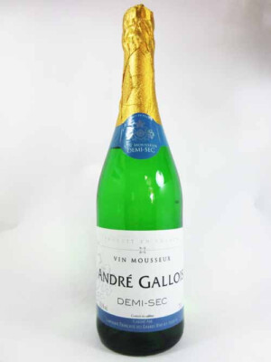 6 x 0,75l Fl. Sekt -  Andre Gallois Vin Mouseux Demi Sec  - Präsent!!!!
