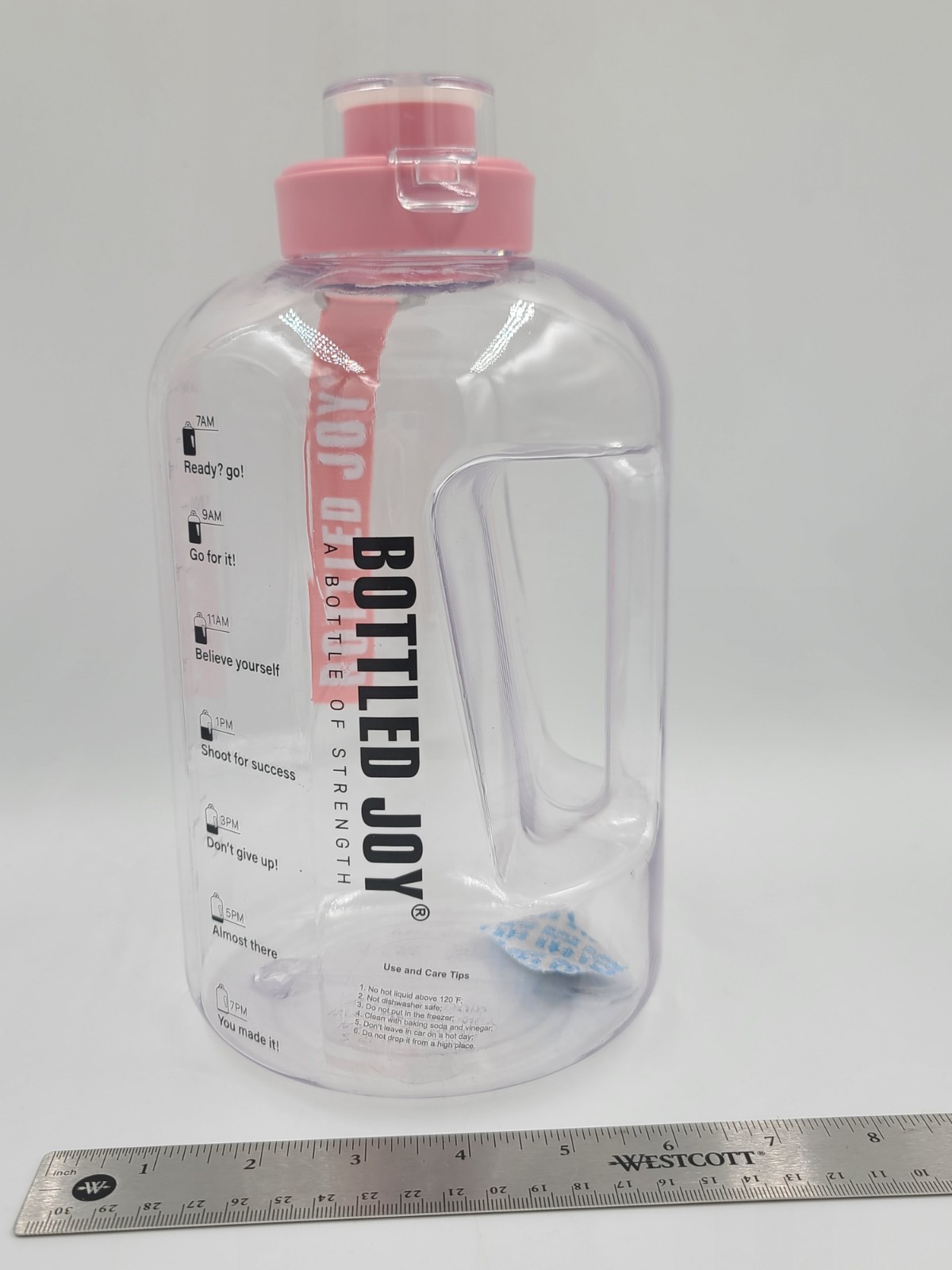 85oz Bottled Joy XL Water Bottle Pink