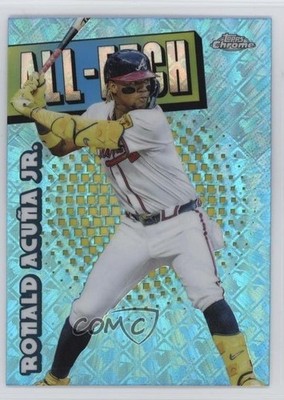 2025 Topps Chrome Logofractor Edition All-Etch Ronald Acuna Jr Acuña #CAE-8 tw0