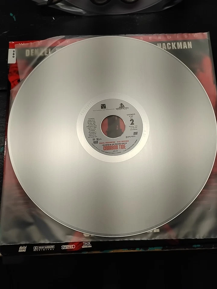 Crimson Tide - Laserdisc LD 1995 Widescreen THX - - Image 4 of 4
