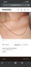 pandora 14k rose gold flower pendant necklace  — photo 4