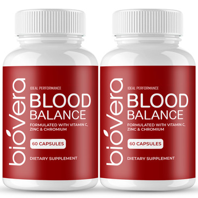 BioVera Blood Balance Capsules, Bio Vera Blood Formula Support Pills (2 Pack)