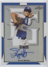 2019 Leaf Perfect Game All-American Classic Blue 20/30 Ryan Bruno Auto 0a3