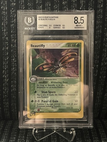 Beautifly graded BGS 8.5 for sale on eBay