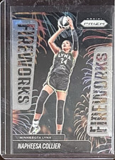 Panini 2025 Prizm WNBA Napheesa Collier Minnesota Lynx Fireworks #7