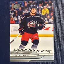 2024-25 Upper Deck Series 1 - Young Guns #219 James Malatesta (RC)
