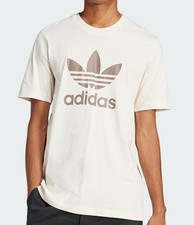 ADIDAS - Men's Adicolor Trefoil T-Shirt - Wonder White - LARGE -  NEW w/Tags