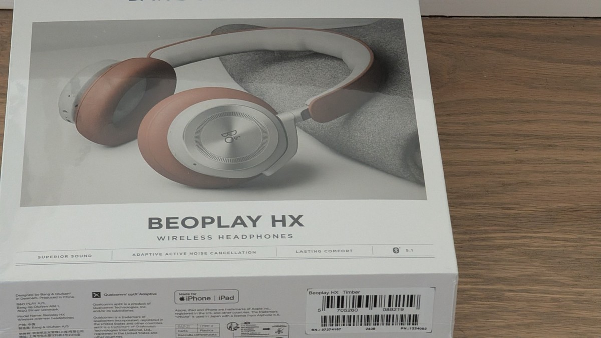BANG & OLUFSEN Beoplay HX, Over-Ear headphones, Timber Brown - New