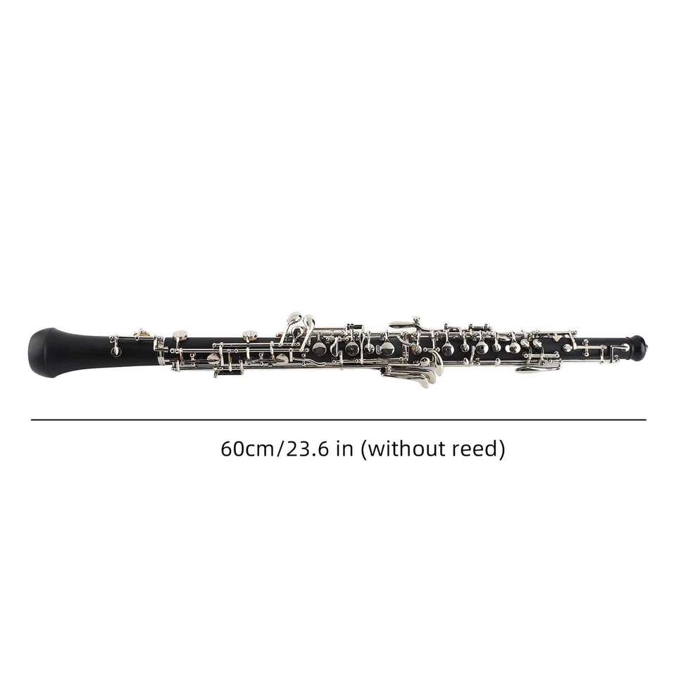 Llave Oboe C Profesional Estilo Semiautomático - Llaves Chapadas Woodwind EJCD Foto 4 de 4