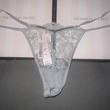 New Victoria s Secret Medium M Dream Angels Rhinestone Thong Panty VS V String