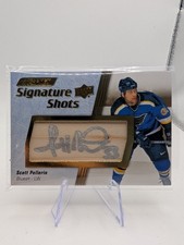2024-25 Upper Deck Engrained Icons Signature Shots Scott Pellerin #SS-SP