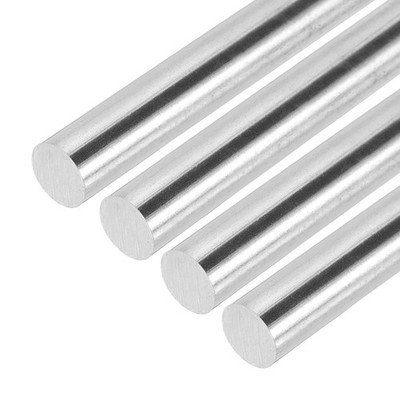 4 Pcs Linear Motion Rods, 10mm(3/8'') OD 300mm(0.98ft) Length