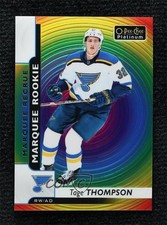 2017 O-Pee-Chee Platinum Marquee Rookies Rainbow Color Wheel Tage Thompson a2k