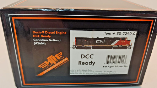 Locomotora diésel MTH HO #80-2290-0 CN Cananian National Dash-9 lista para CCC | Zustand: New