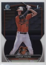 2023 Bowman Chrome Prospects Carter Young #BCP-183 11cz