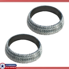 65mm Id Graphite Exhaust Flange Gasket 2-pack Muffler Manifold Seal Color 65mm 65mm Id Graphite Exhaust Flange Gasket 2-pack Muffler Manifold Seal Color 65mm