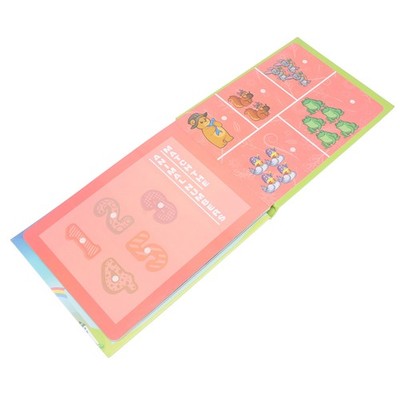 Kid Quiet Learning Book Toddlers Funny Preschool Interactive Number Cognitio SET