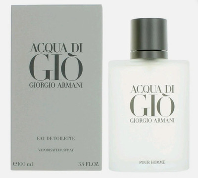 Giorgio Armani Acqua Di Gio 3.4 fl oz Eau De Toilette Spray Men's New & Sealed