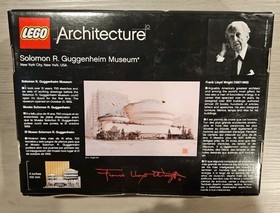 LEGO ARCHITECTURE Solomon R. Guggenheim Museum 21004 NEW SEALED Retired 208 pcs