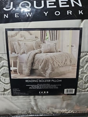 J Queen New York Reading Bolster  Pillow