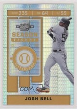 2020 Panini Chronicles Contenders Optic Hyper Prizm 16/299 Josh Bell #30 yi8