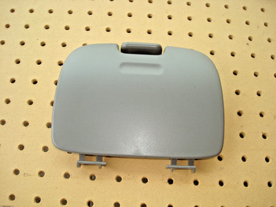 OEM 97-03 Ford F150  Overhead Console Garage Door Opener Compartment Door, Gray