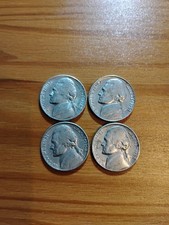 Lot Of 4 5C Jefferson 1960-1962 D  Fillers As Shown & Displayed Collectibles
