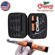 Vintage Counting Crochet Hook Set with Light  Counter