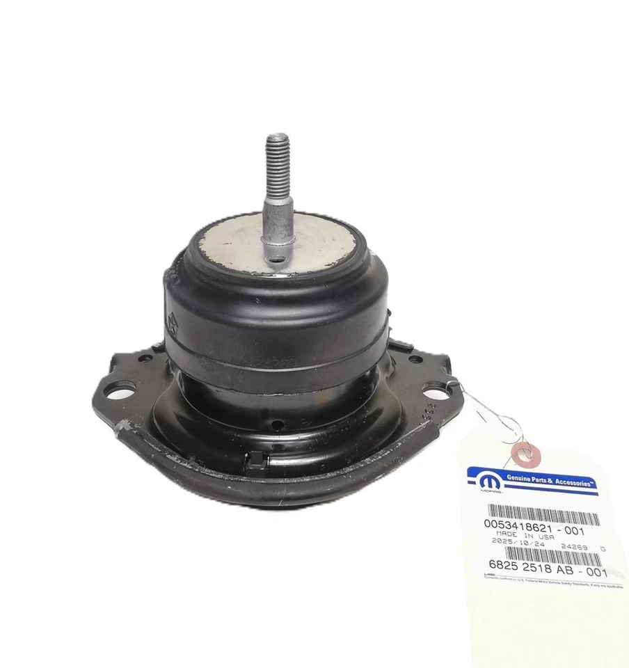 Un (1) aislador de montaje de motor Mopar 682518AA genuino se adapta a los lados izquierdo y derecho Foto 4 de 4